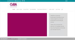 Desktop Screenshot of coba.org.uk